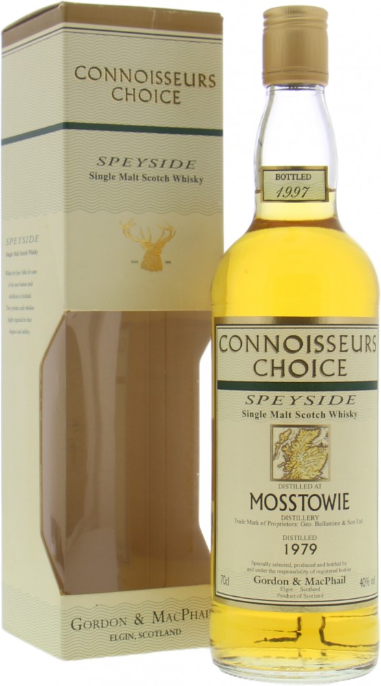 Mosstowie - 1979 Connoisseurs Choice 40% 1979 In Original Container