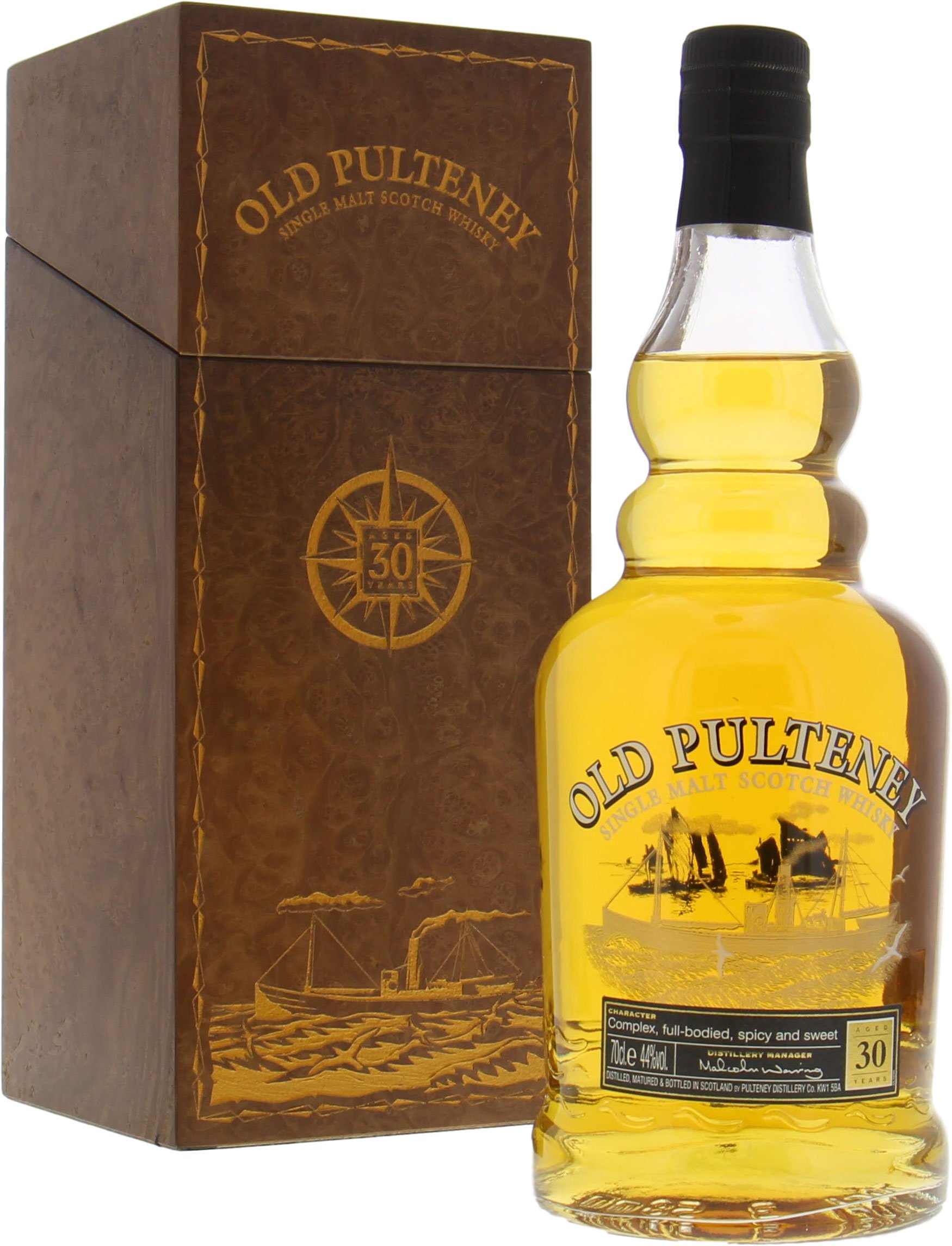 Old Pulteney - 30 Years Old 44% NV In Original Wooden container