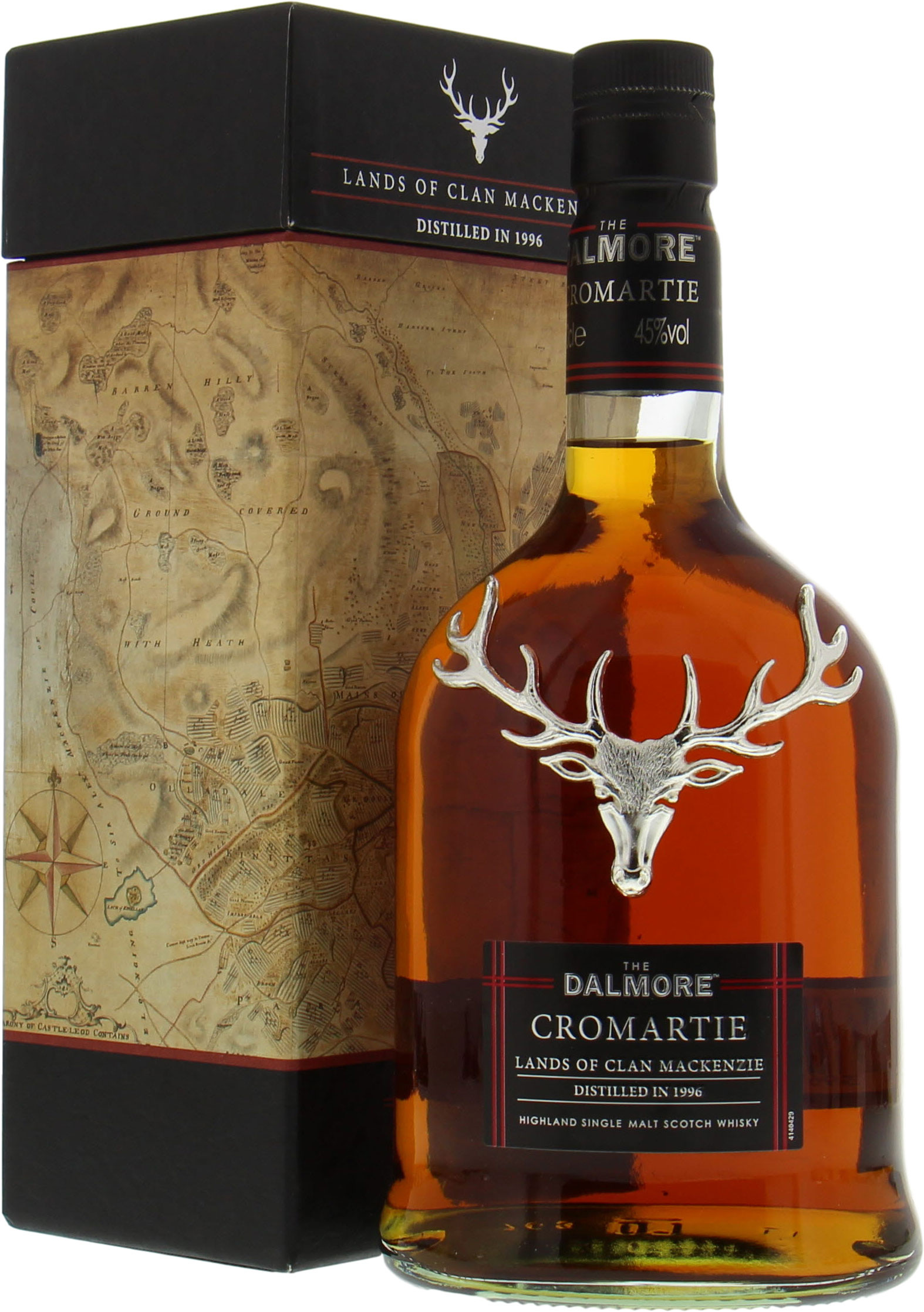 Dalmore - 15 Years Old Cromartie Lands of Clan MacKenzie 45% 1996 In Original Container