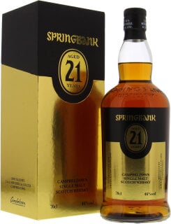 Springbank - 21 Years Old 2019 Edition 46% NV