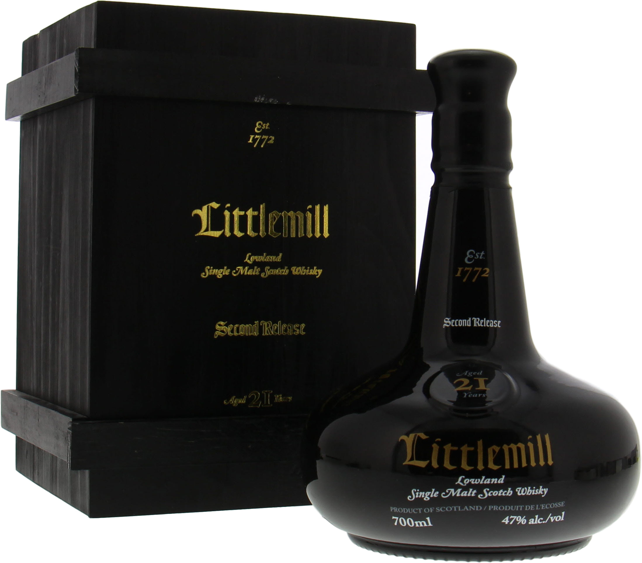 Littlemill - 21 Years Old Second Edition 47% NV