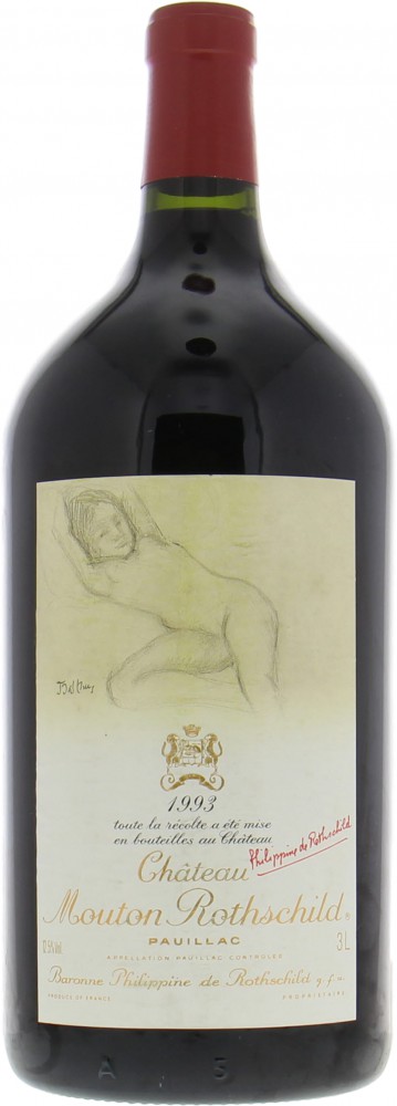 Chateau Mouton Rothschild - Chateau Mouton Rothschild 1993 In OWC