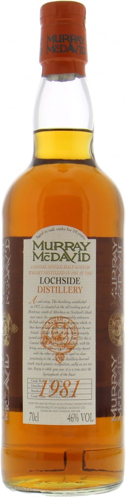 Lochside - 20 Years Old Murray McDavid Cask MM 2106 46% 1981 No Original Container Included