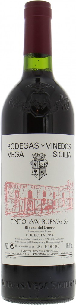 Vega Sicilia - Valbuena 1996 Perfect