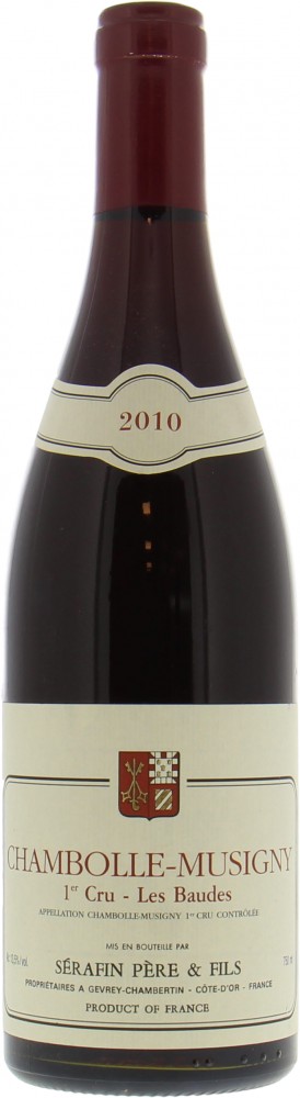 Serafin - Chambolle Musigny les Baudes 2010 Perfect