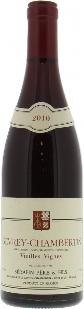 Serafin - Gevrey Chambertin Vieilles Vignes 2010 Perfect