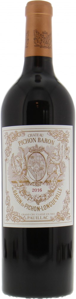 Chateau Pichon Longueville Baron - Chateau Pichon Longueville Baron 2016 Perfect