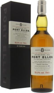 Port Ellen - 8th Annual Release 29 Years 55.3% 1978