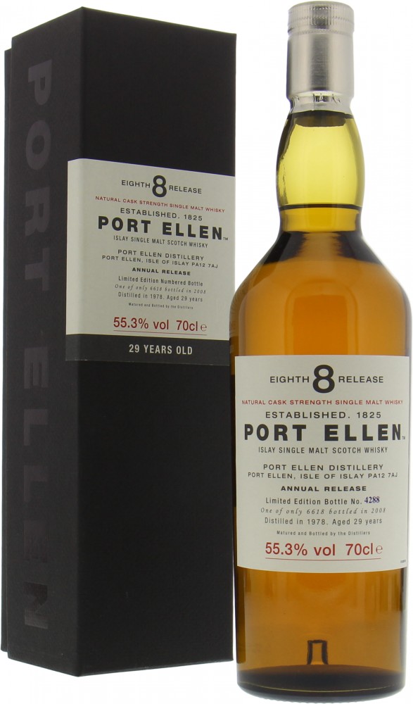 Port Ellen - 8th Annual Release 29 Years 55.3% 1978 In Original Container 10008