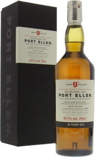 Port Ellen - 9th Release 30 Years Old 57,7% 1979