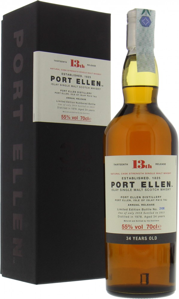 Port Ellen - 13th Release 34 Years Old 55% 1978 In Original Container 10008