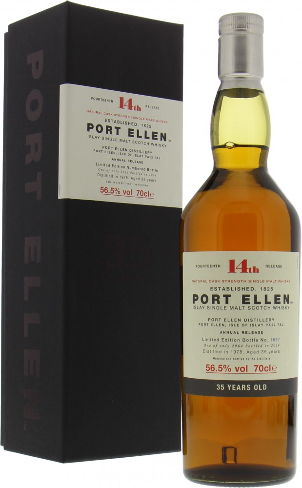 Port Ellen - 14th Annual Release 56.5% 1978 In Original Container 10008