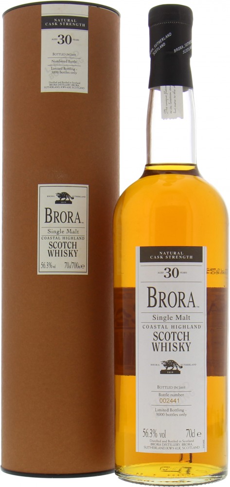 Brora - 4th Release 30 Years Old 56.3% 1975 In Original Box 10008
