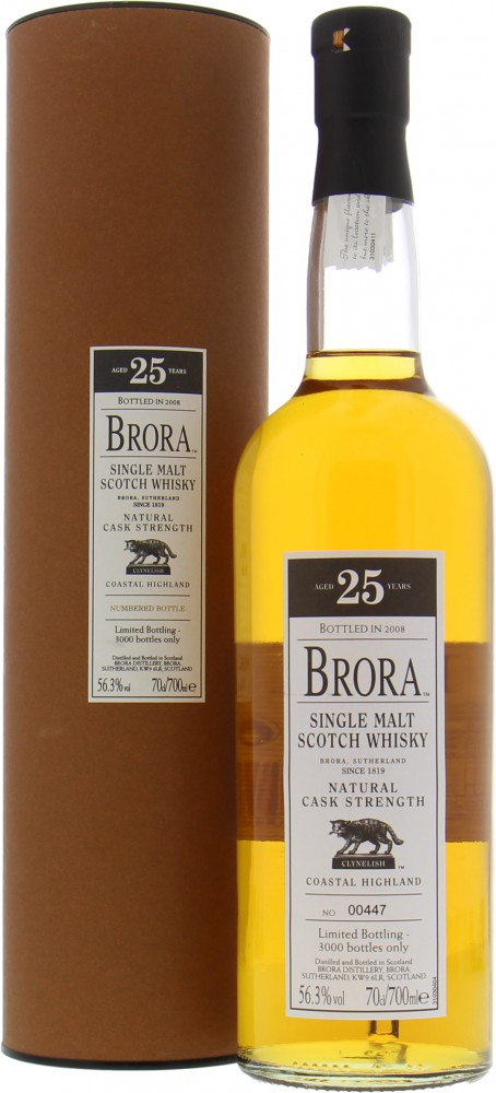 Brora - 7th Release 25 Years Old 56.3% NV 10008