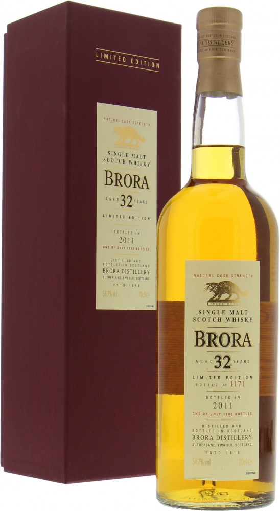 Brora - 10th Release 32 Years Old 54.7% 1978 In Original Box 10008