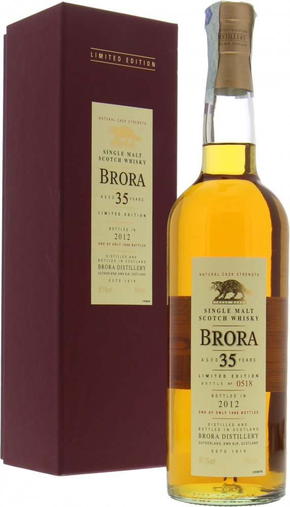 Brora - 11th Release 35 Years Old 48.1% 1976+1977 In Original Container 10008