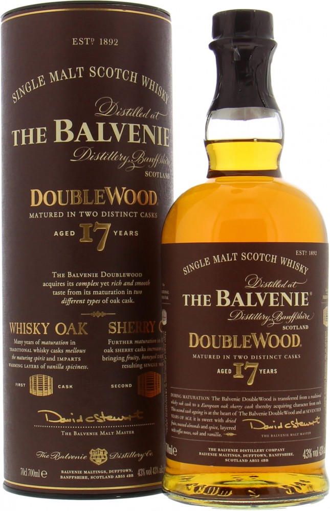 Balvenie - 17 Years Old DoubleWood 43% NV In Original Container