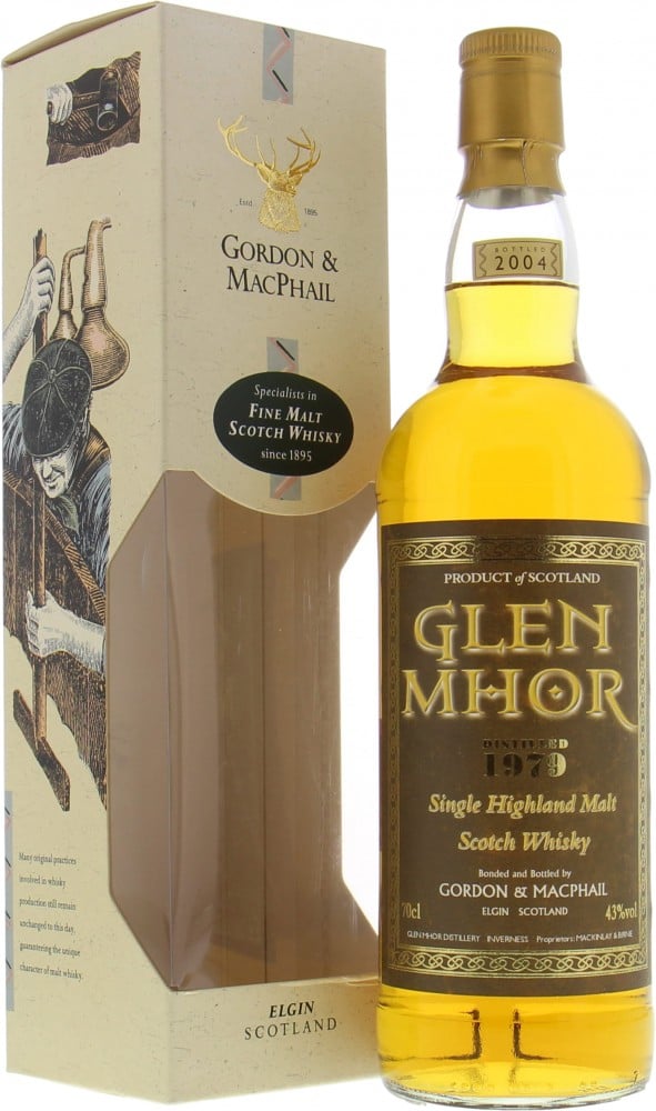 Glen Mhor - 1979 Gordon & MacPhail Rare Vintage 43% 1979 In Original Box