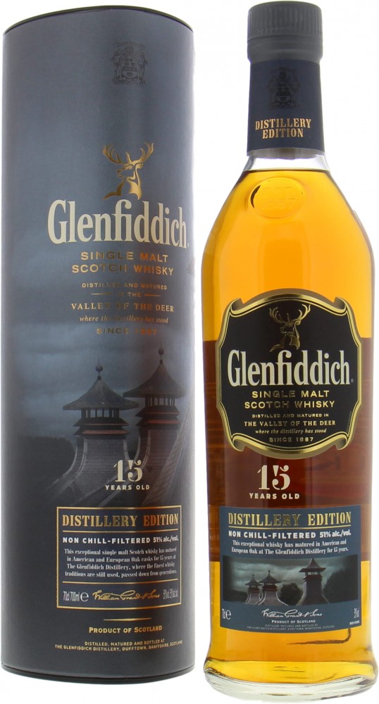 Glenfiddich 15 Years Old Distillery Edition 51 Nv 0 7 L Buy Online Best Of Wines