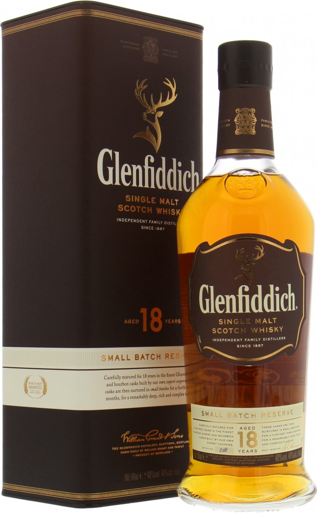 Glenfiddich - 18 Years Old Batch 3108 40% NV In Original Container