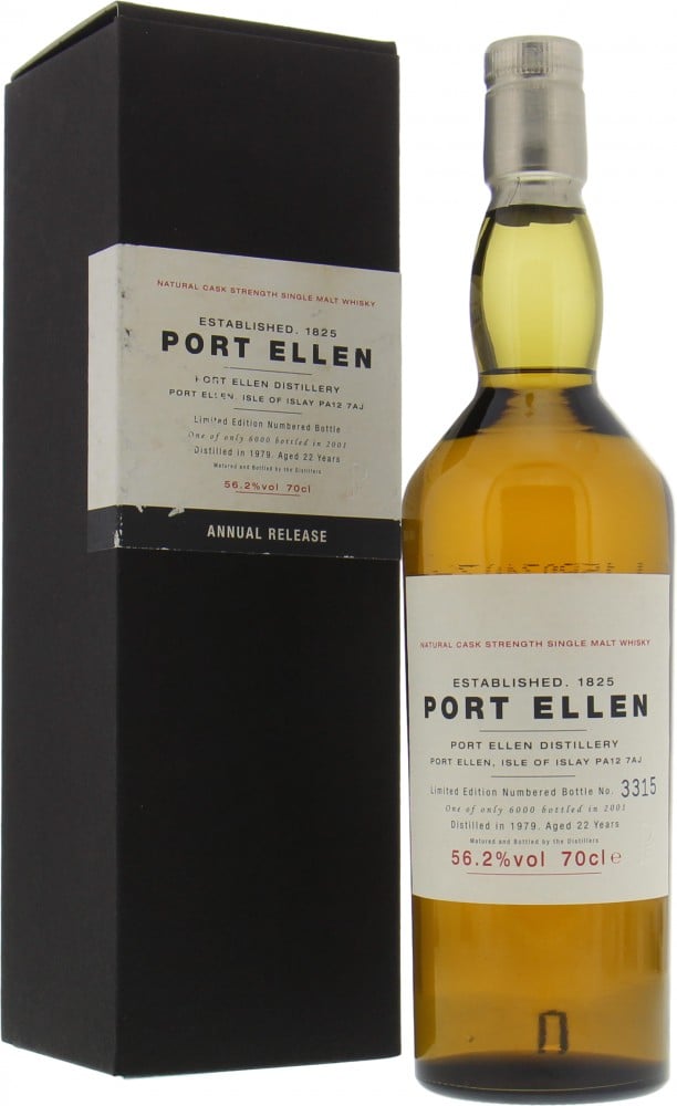 Port Ellen - 1st Annual Release 22 years Old 56.2% 1979 No Original Container Included