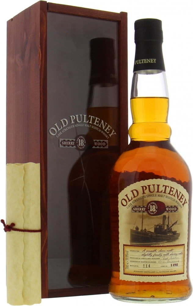 Old Pulteney - 18 Years Old Cask 1498 59.9% 1982 In Original Box 10010