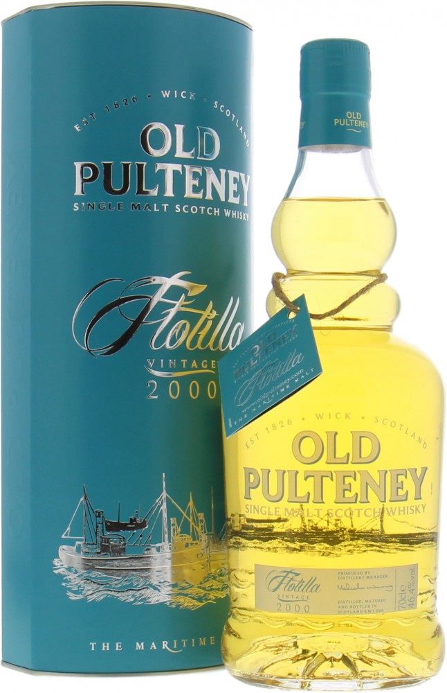 Old Pulteney - Flotilla 2000 46.4% NV In Original Box 10010