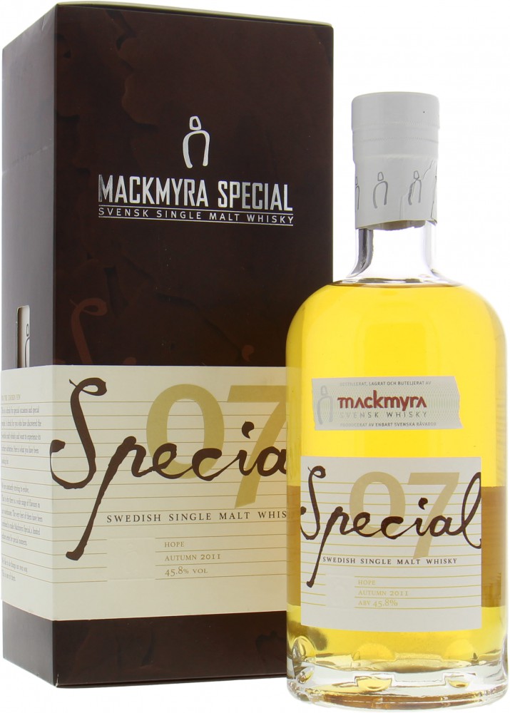 Mackmyra - Special 07 Framtidstro 45.8% NV In Original Box 10010