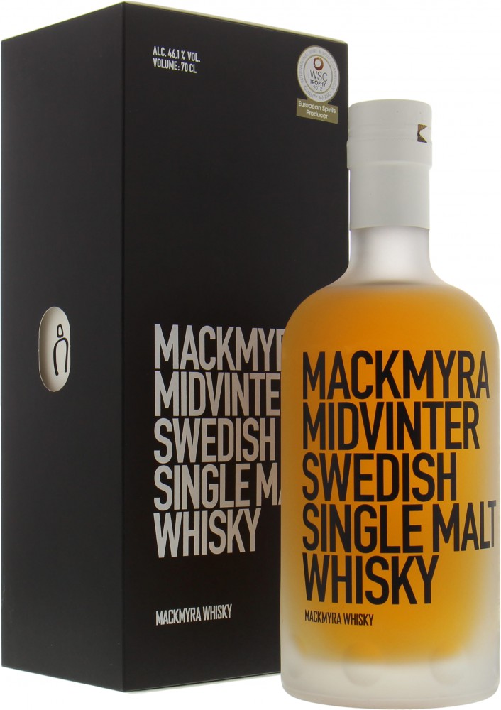 Mackmyra - Midvinter Säsongswhisky 46.1% NV In Original Box 10010
