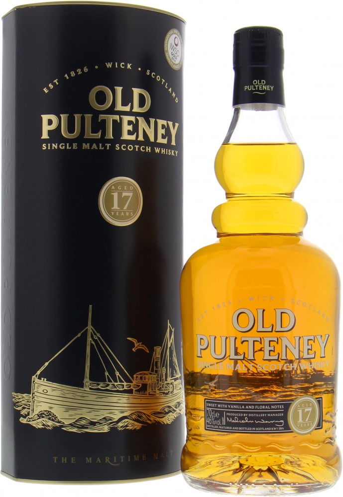 Old Pulteney - 17 Years old Bottled 2016 46% NV In Original Box 10010