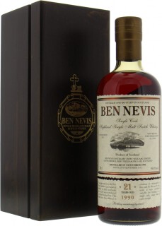 Ben Nevis - 21 Years Old Cask 3/10/4 59.8% 1990