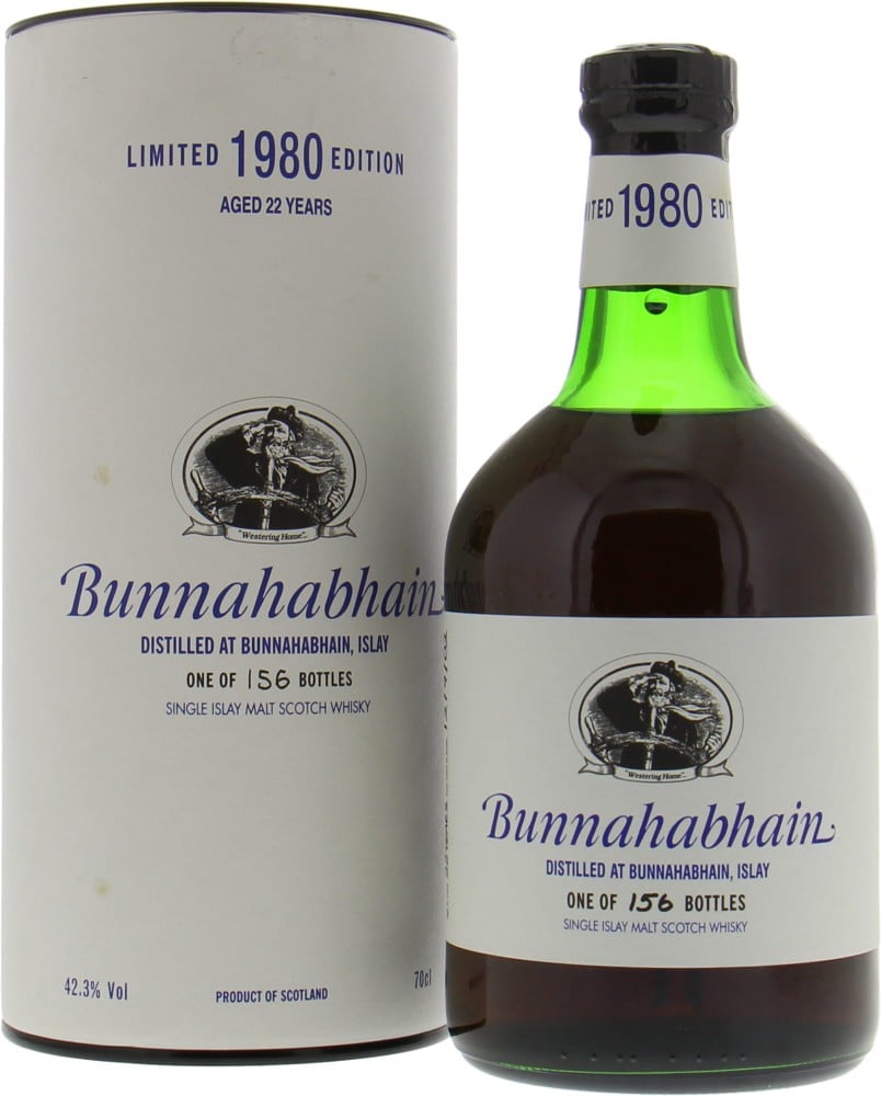 Bunnahabhain - 1980 Limited Edition Cask 5684 For La Maison du Whisky 42.3% 1980 In Original Container 10010