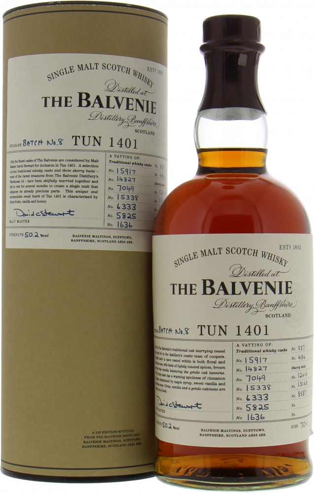 Balvenie - Tun 1401 Batch #8 50.2% NV In Original Container 10002
