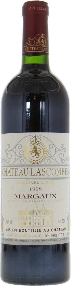 Chateau Lascombes - Chateau Lascombes 1998 From Original Wooden Case