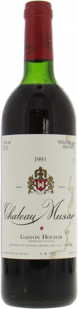 Chateau Musar - Chateau Musar 1993 Top Shoulder