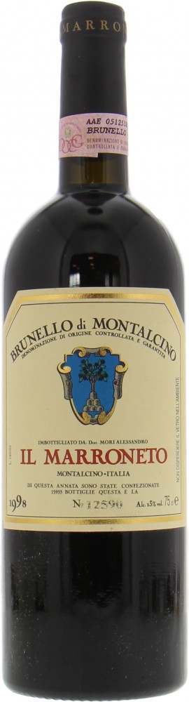 Il Marroneto - Brunello di Montalcino 1998 Perfect