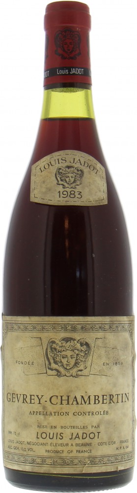 Jadot - Gevrey Chambertin 1983 1-2 cm