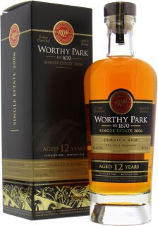 Worthy Park - 12 Years Old Single Estate 2006 56% 2006