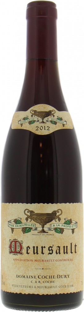 Coche Dury - Meursault Rouge 2012 Perfect