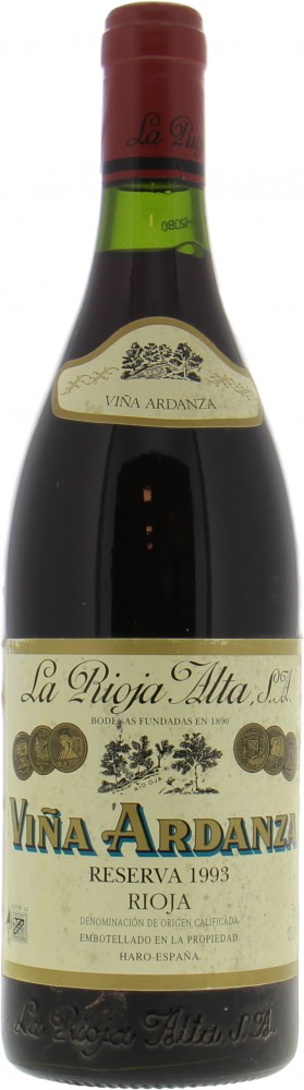 La Rioja Alta - Ardanza Reserva 1993 Perfect