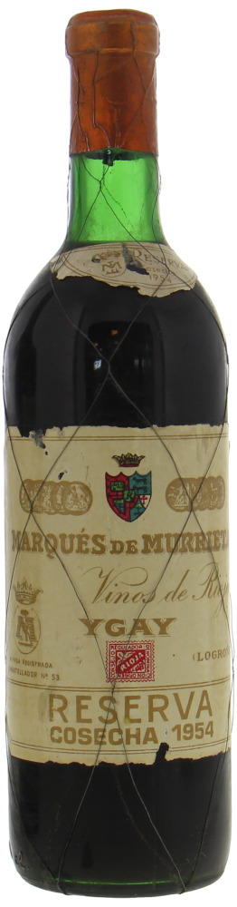 Marques de Murrieta - Ygay Reserva 1954 Top Shoulder