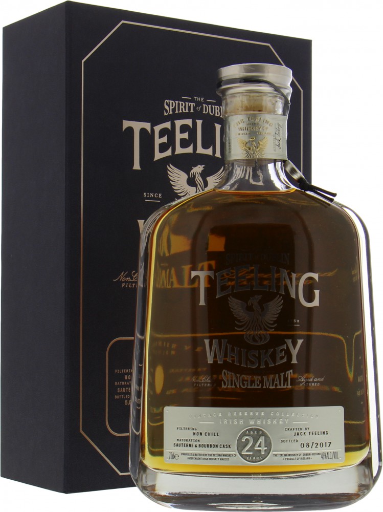 Teeling - 24 Years Old Vintage Reserve Collection 46% NV In Original Container