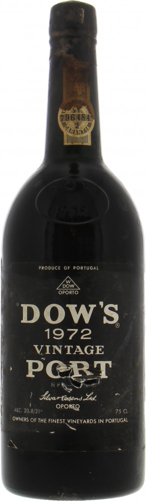 Dow's - Vintage Port 1972 Perfect