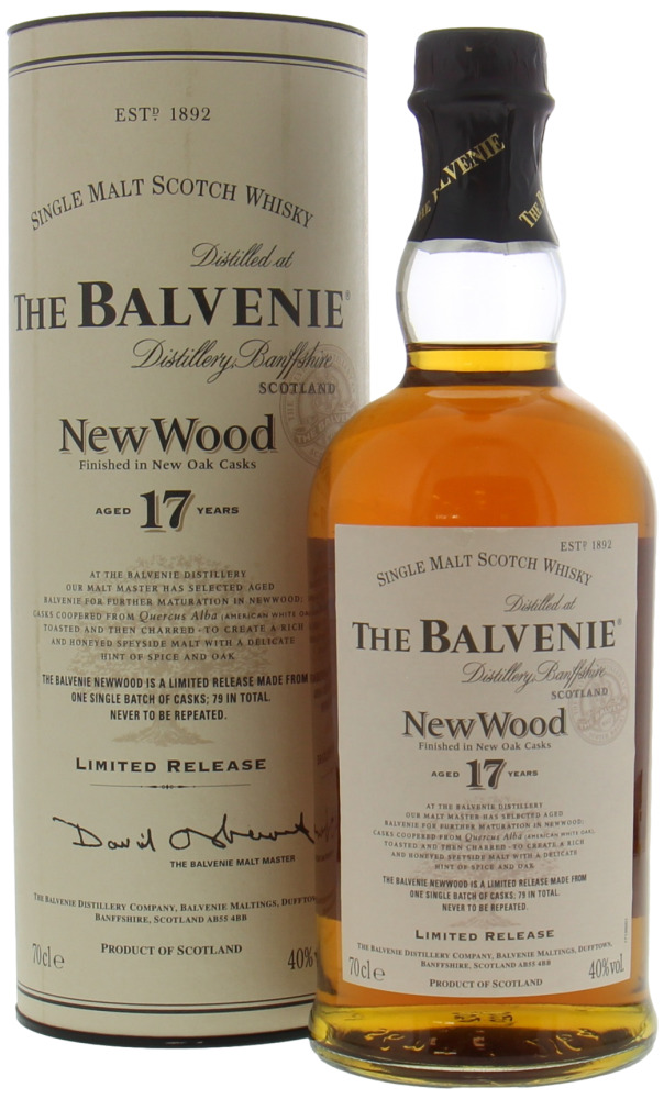 Balvenie - 17 Years Old New Wood 40% NV