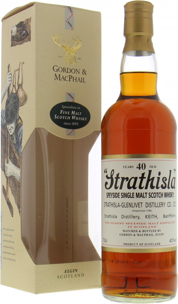 Strathisla - 40 Years Old 43% NV In Orginal Box
