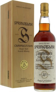 Springbank - 30 Years Old Millennium 46% NV