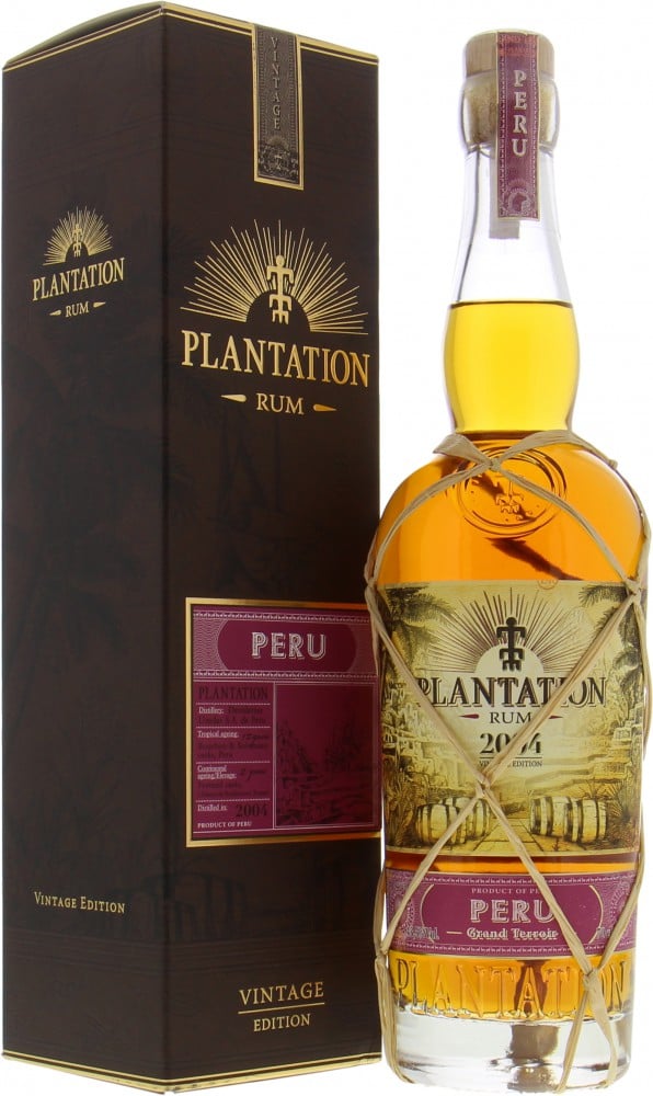 Plantation Rum - Peru 14 Years Old 43.5% 2009 In Orginal Box