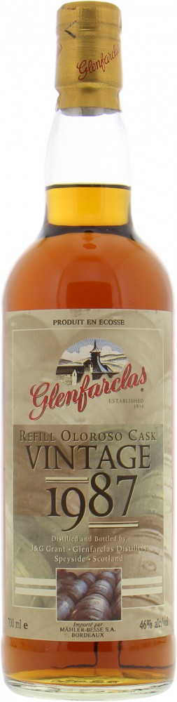 Glenfarclas - Vintage 1987 46% 1987 No Original Box