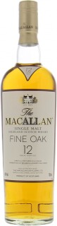 Macallan - 12 Years Old Fine Oak Light Label 43 No BOX 43% NV