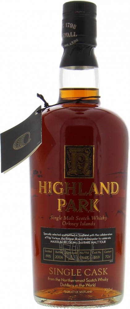 Highland Park - 11 Years Old For Maxxium Belgium Cask 1559 59.6% NV